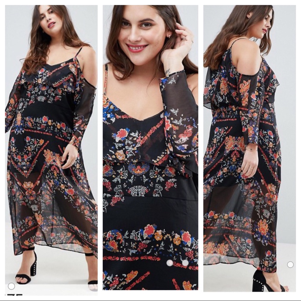 Floral printed dress